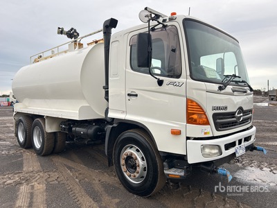 2007 Hino FM1J 12000 L 6x4 Ciężarówka na wodę