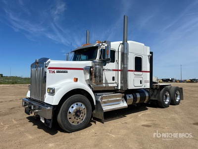 2018 Kenworth W900 6x4 T/A Sleeper Truck Tractor