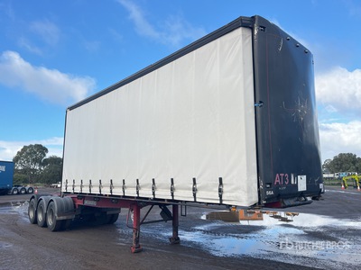 2006 Kruger ST-3-38 7.2 m Tri/A B-Double Lead Remolque con Lona