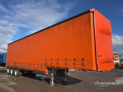 2010 Barker 13.5 m Tri/A Step Deck Remolque con Lona