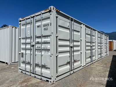2026 40 ft High Cube Multi-Door Storage Container