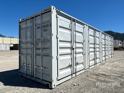 2026 40 ft High Cube Multi-Door Storage Container