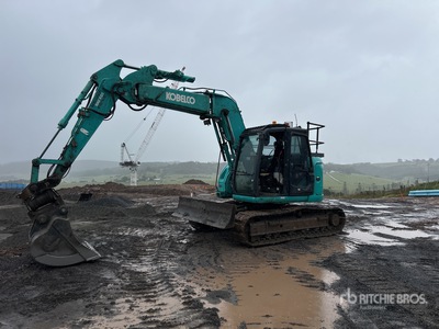 2018 Kobelco SK135SR Escavatore cingolato