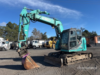 2018 Kobelco SK135SR-3 حفارة بجنزير