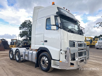 2012 Volvo FH16 Globetrotter 6x4 3- Achs Sattelzugmaschine mit Schlafkabine