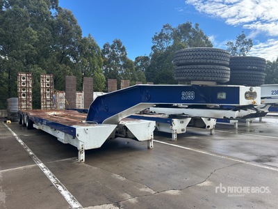 2004 Drake 3 Rows of 8 Hydraulic Widening Low Loader