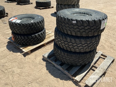 (5) BF Goodrich 37X12.50R16.5LT Tires w/Wheels