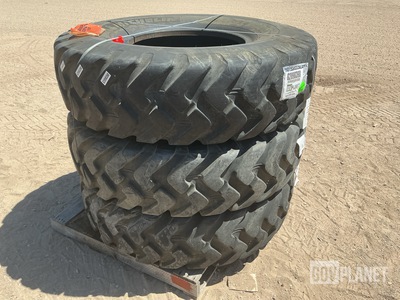 (3) Michelin 14.00R24 Tires