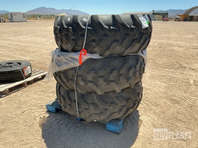 (3) Goodyear 19.5LR24 Tires