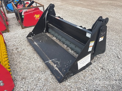 2026 Raytree RPRB72 72 in Skid Steer Power Rake Bucket (Unused)
