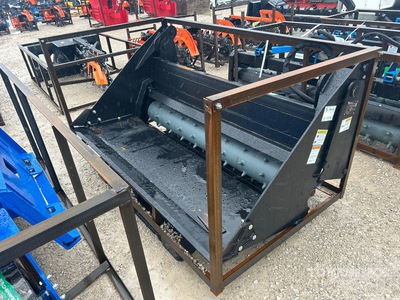 2026 Raytree RPRB72 72 in Skid Steer Power Rake Bucket (Unused)