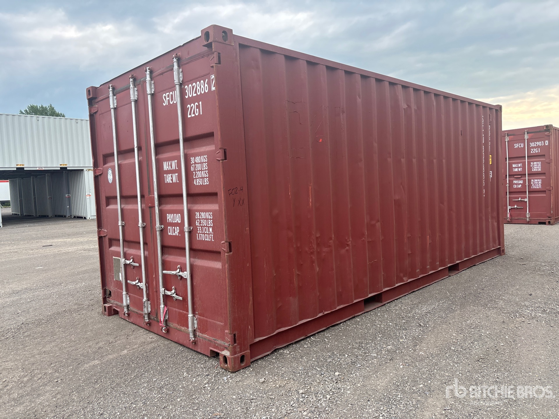 2016 20 ft Standard Storage Container