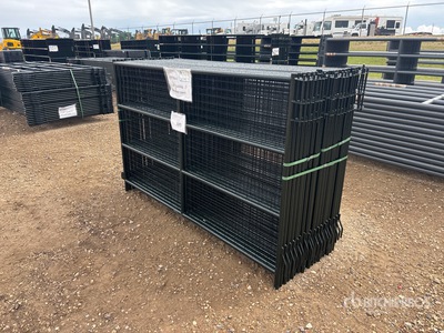 Quantity of (18) 2026 BYT MSPP07 7 x 4 ft Mesh Sheep Viehzuchtgremium (Unused)