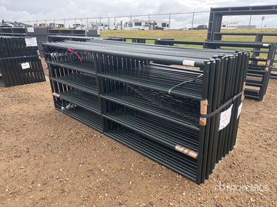Quantity of (24) 2026 BYT RG10 x 4 ft Steel 10 ft Ranch Portail pour bétail (Unused)