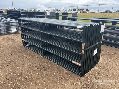 Quantity of (24) 2026 BYT RG10 x 4 ft Steel 10 ft Ranch Portail pour bétail (Unused)