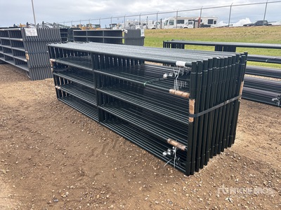 Quantity of (24) 2026 BYT RG12 x 4 ft Steel 12 ft Ranch Portail pour bétail (Unused)