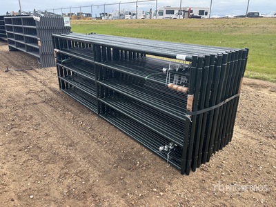 Quantity of (24) 2026 BYT RG12 x 4 ft Steel 12 ft Ranch Portail pour bétail (Unused)