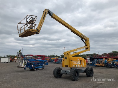 2012 Haulotte HA20PX 4WD Diesel Articulating Boom Lift