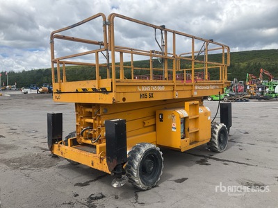 2015 Haulotte H15SX 4x4 Diesel Elevador de tijera