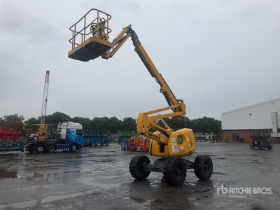 2013 Haulotte HA16PX 4WD Diesel Articulating Boom Lift