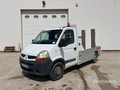 2009 Renault Master 4x2 Camion Plateau Flatbed Truck