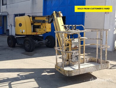 2008 Haulotte HA16PE Dual Fuel Articulating Boom Lift