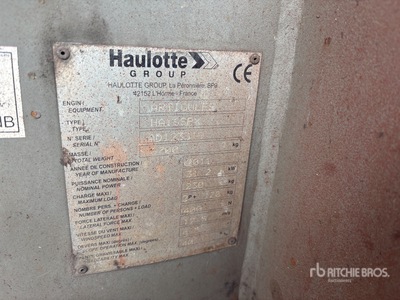 2011 Haulotte HA16SPX ブームリフト