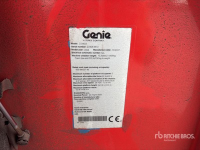2008 Genie Z34/22 ブームリフト