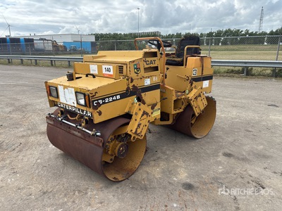 Cat CB-224B مدحلة ذات اسطوانتين
