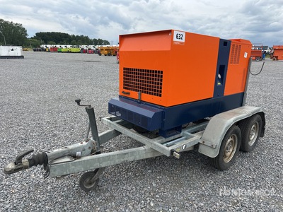 2010 Mosa DSP600PS 30 kVA Mobile Generatore