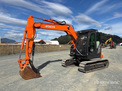 2017 Hitachi ZX75USK-5B Excavadora de Cadenas