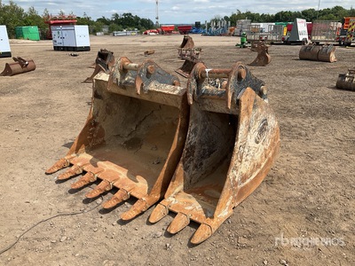 Quantity of (2) Geith Digging 550mm & 1460mm Cazo para excavadora - Fits 20 Ton