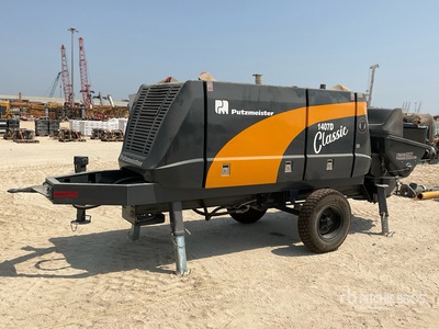 2026 Putzmeister BSA1407D Portable Concrete Pump (Unused)
