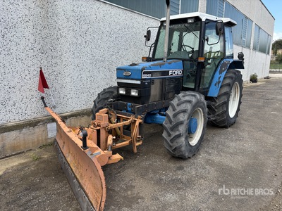 1995 Ford 6640 DT POWERSTAR SL Tracteur agricole 4 roues motrices