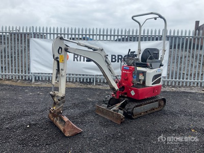 2017 Takeuchi TB210 Mini Excavator