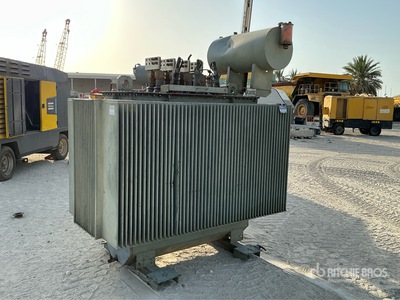 1983 2500 kVA 400 Volts Transformador