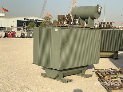 1984 2500 kVA 400 Volts Transformador