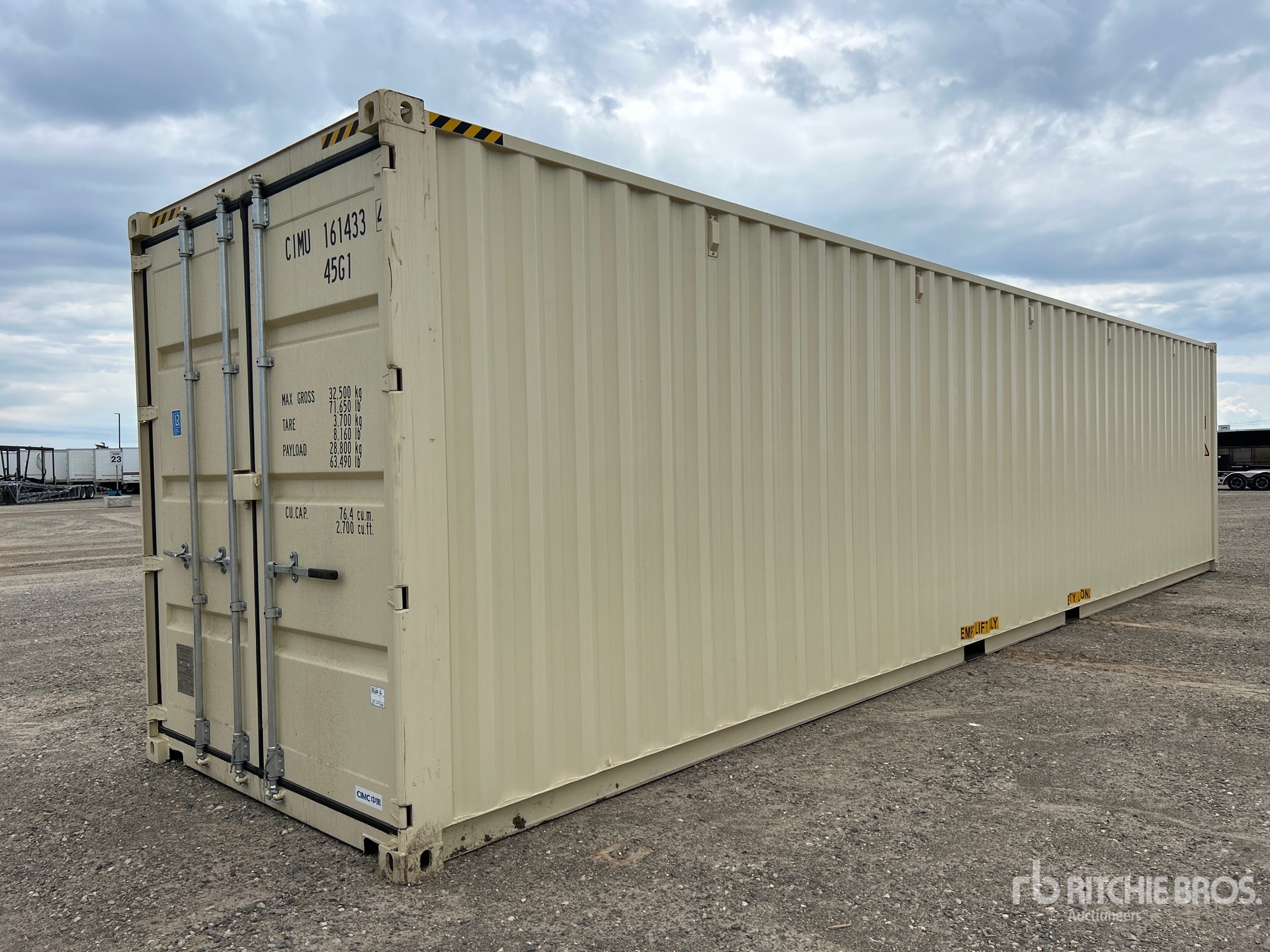 2026 40 ft High Cube Storage Container