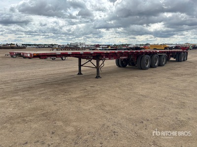 2007 Doepker DSL-30 32 ft Super B-Train Lead Remolque caja abierta