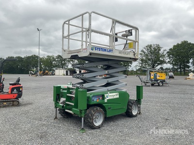 2006 Haulotte 12 DX 4x4 Diesel Scissor Lift
