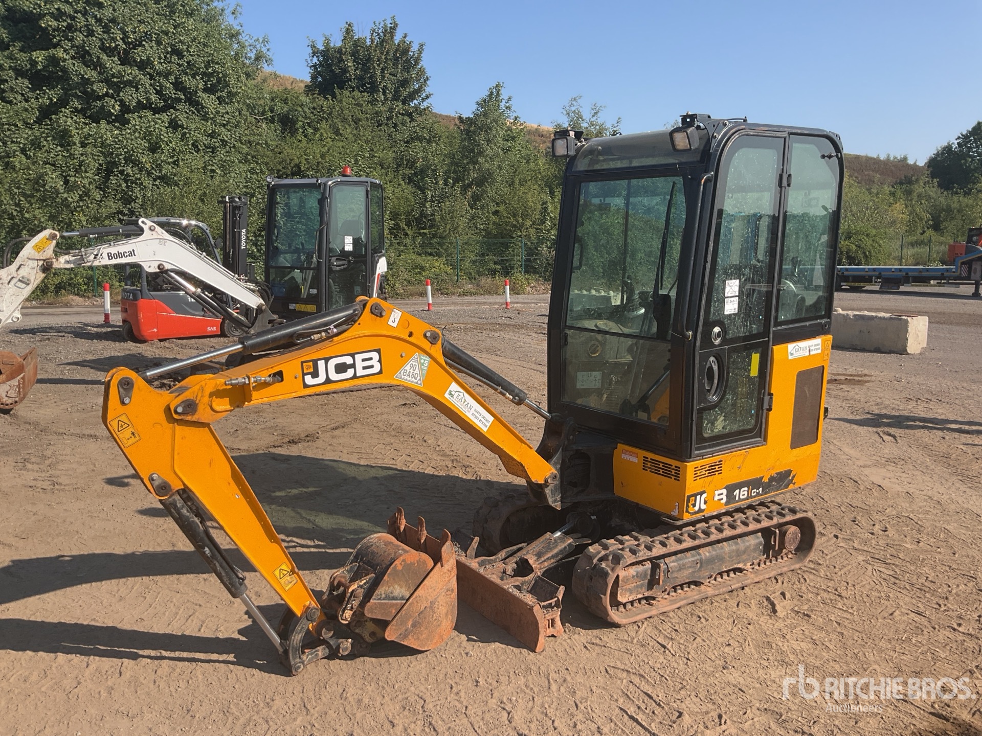 2020 JCB 16C-1 Mini Excavator (Inoperable)