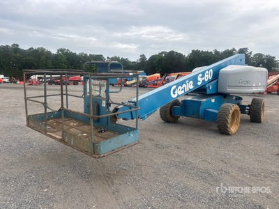 2006 Genie S-60 2WD Diesel Telescopic Boom Lift