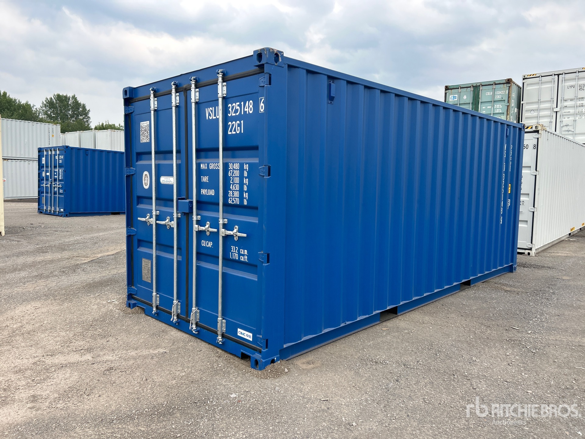 2026 20 ft Standard Storage Container