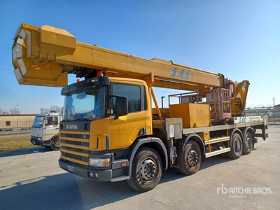 2003 Multitel j 352 ta 52 m on 2003 Scania NA 420 8x2 Camion Nacelle