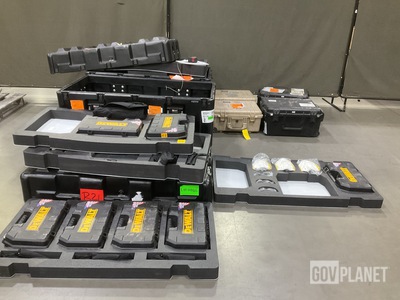 (2) Tool Kits & (4) Storage Cases