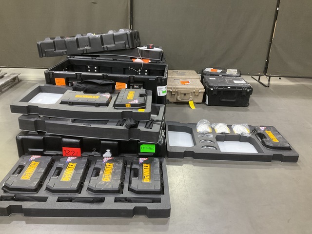 (2) Tool Kits & (4) Storage Cases