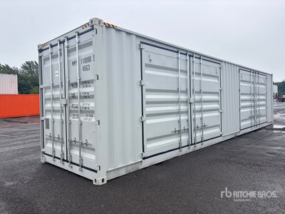 2026 40 ft High Cube Multi-Door Storage Container