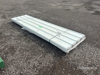 Quantity of (160) 12 ft X 3 ft Steel Siding Roofing (Unused)