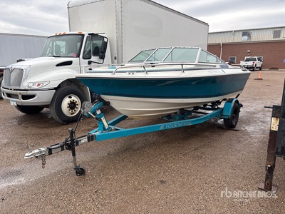 1987 Four Winns Horizon170 17 ft Barco para esqui nautico w/ Four winns Trailer