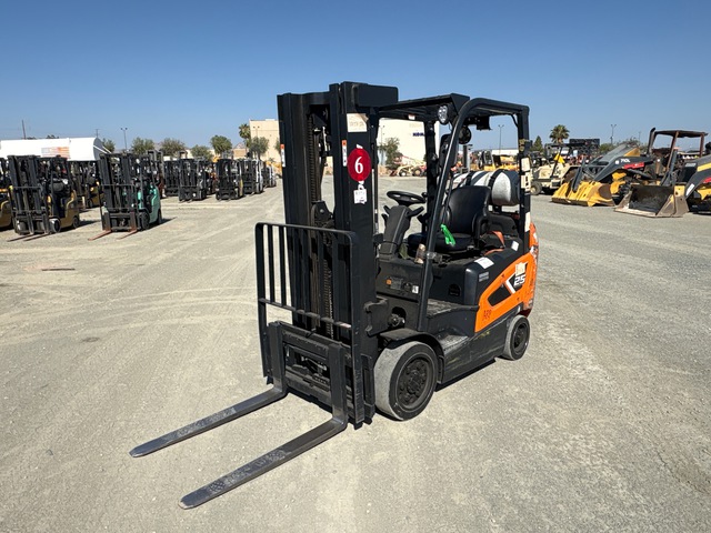 Doosan GC25S-9 4600 lb Cushion Tire Forklift